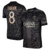 Maillot de Foot Paris Saint-Germain Fabian 8 Third 2023-24 Maillot de Foot Paris Saint-Germain Fabian 8 Third 2023-24